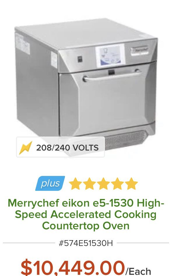 Merrychef Oven Brand-new Selling Price 10,000  Pizza warmer Brand New selling price 600 hundred