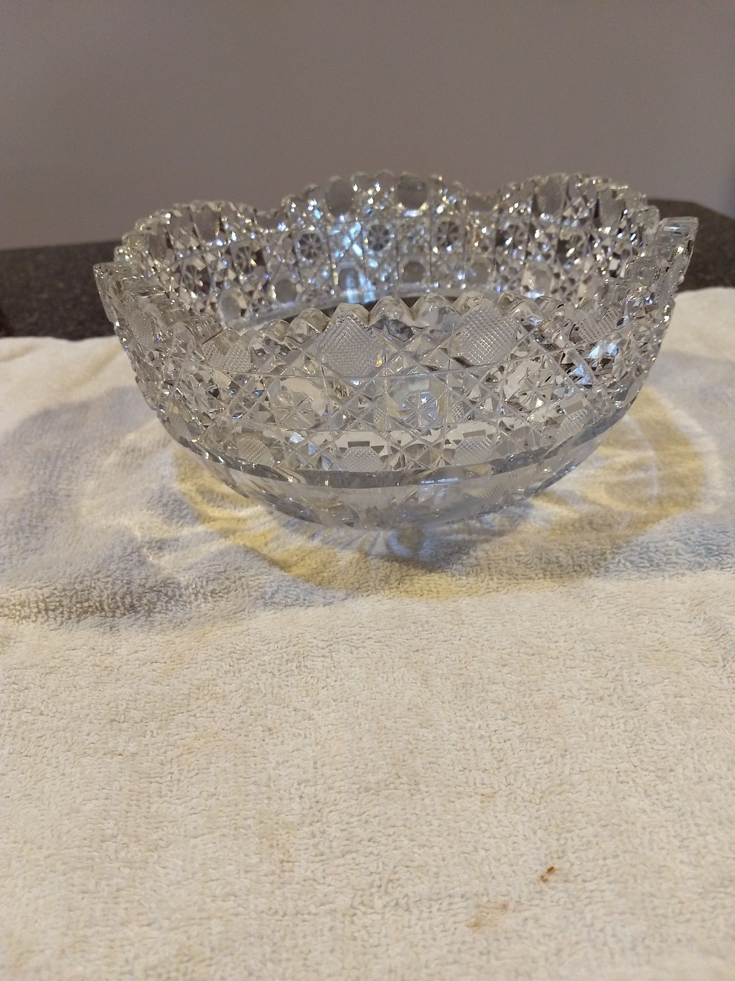 Crystal bowls