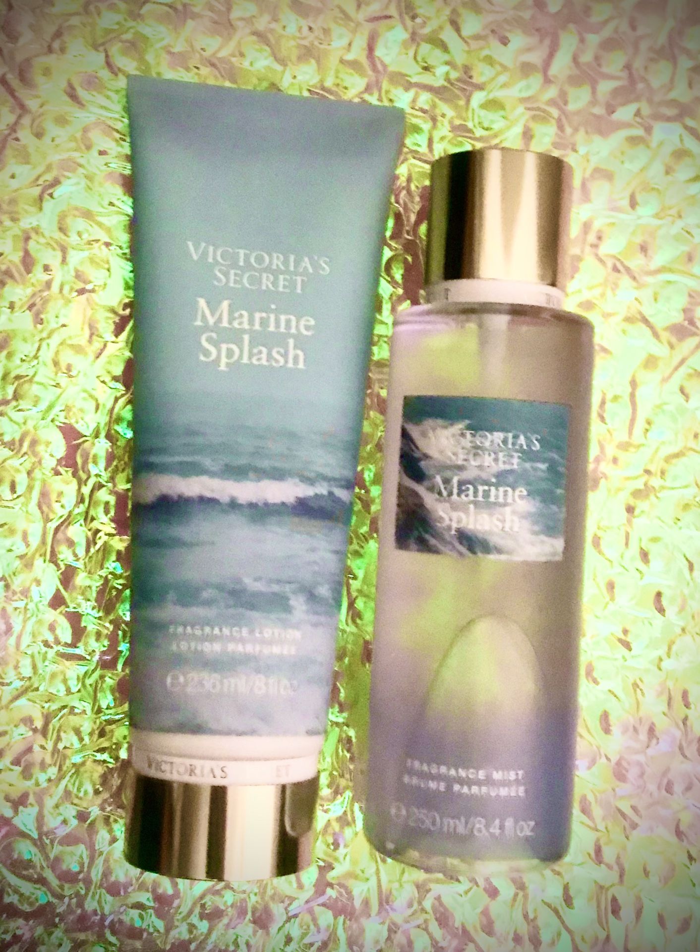 Victoria's Secret Marine Splash Velvet Cream Mist Set
