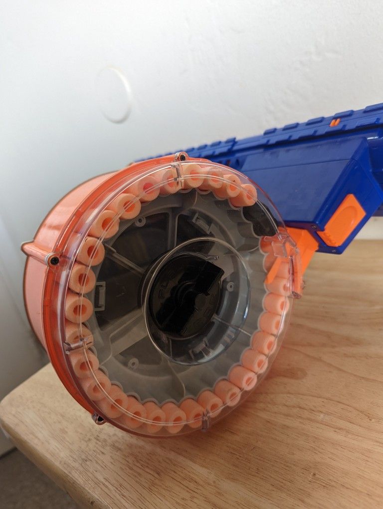 Nerf N-Strike Raider CS-35 Dart Gun with Drum Clip and Darts