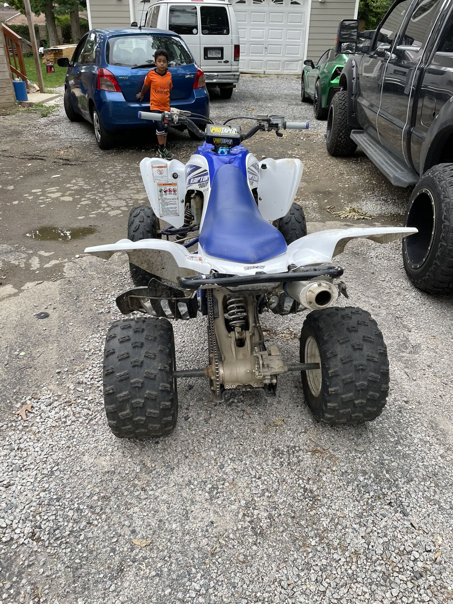2018 Yamaha Raptor 700r