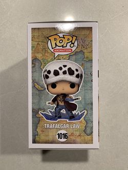 Trafalgar Law Funko Pop *MINT* AAA Anime Exclusive Monkey Luffy One Piece 1016 with protector Thumbnail