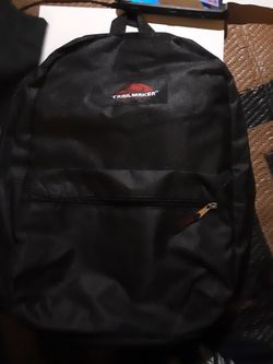 Balck Backpack For School  Thumbnail