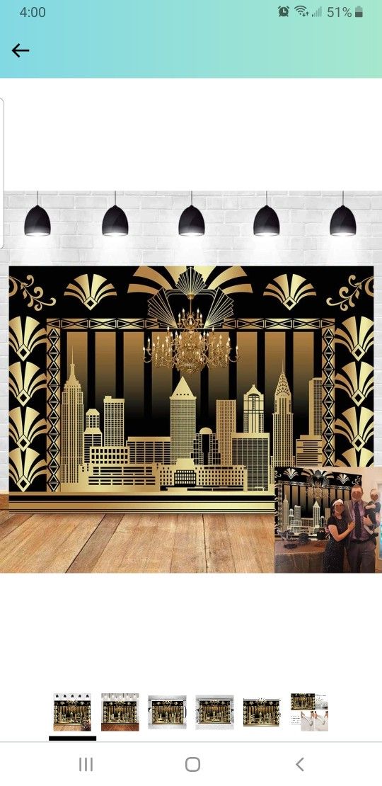 Wedding Or Party Decor For Great gatsby