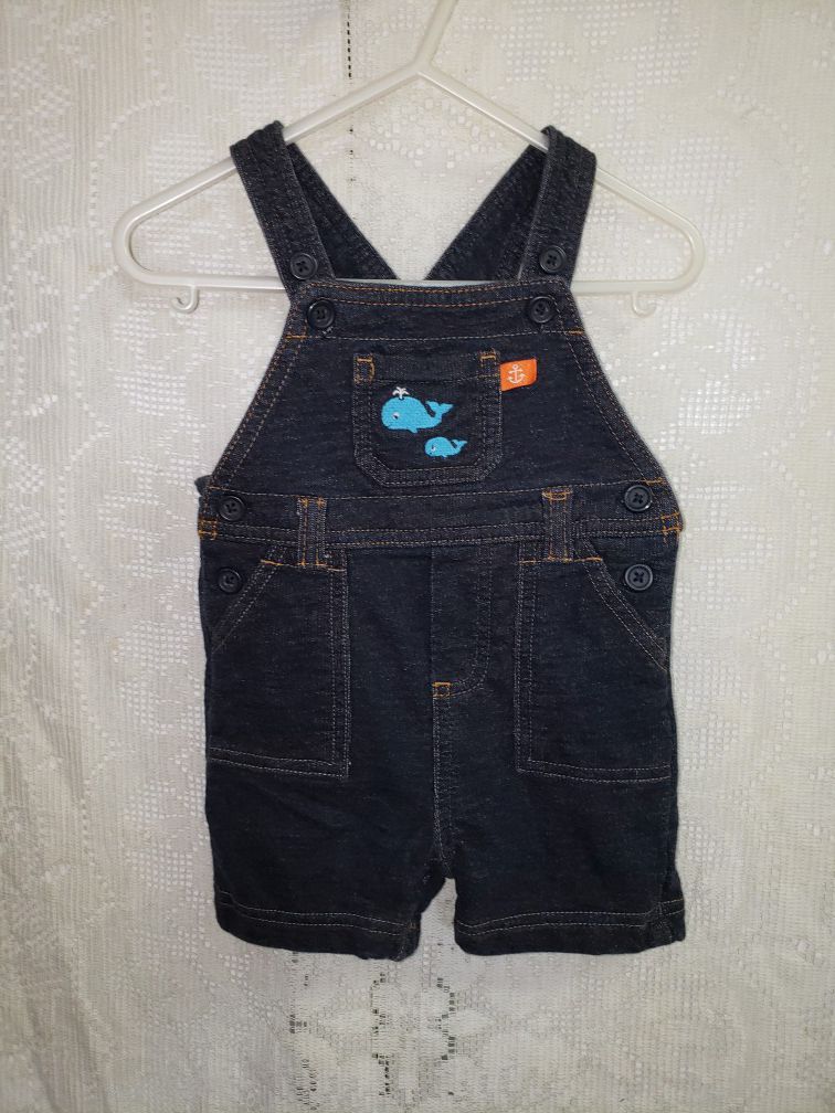 Carters child of mine overalls 3/6 months