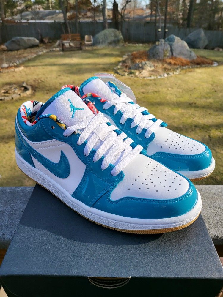 JORDAN 1 LOW CYBER BARCELONA SIZE 9 DS