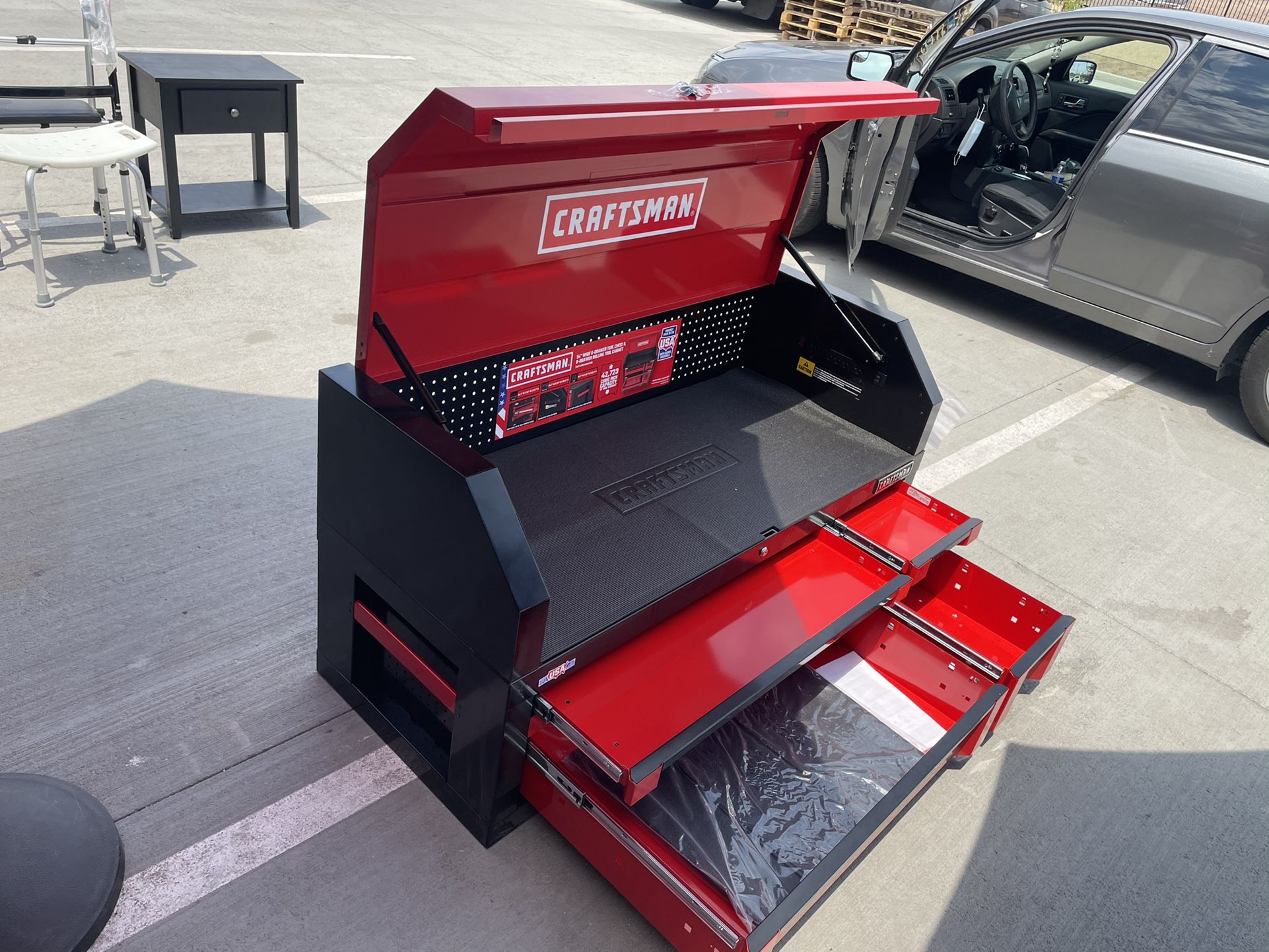 Me Llegó Esta Caja De Herramienta Craftsman Profesional Nueba Con 2 Llaves Mide 54 Pulgadas Valley Premiere Storagecdetras Del Pollo Loco En El Ce