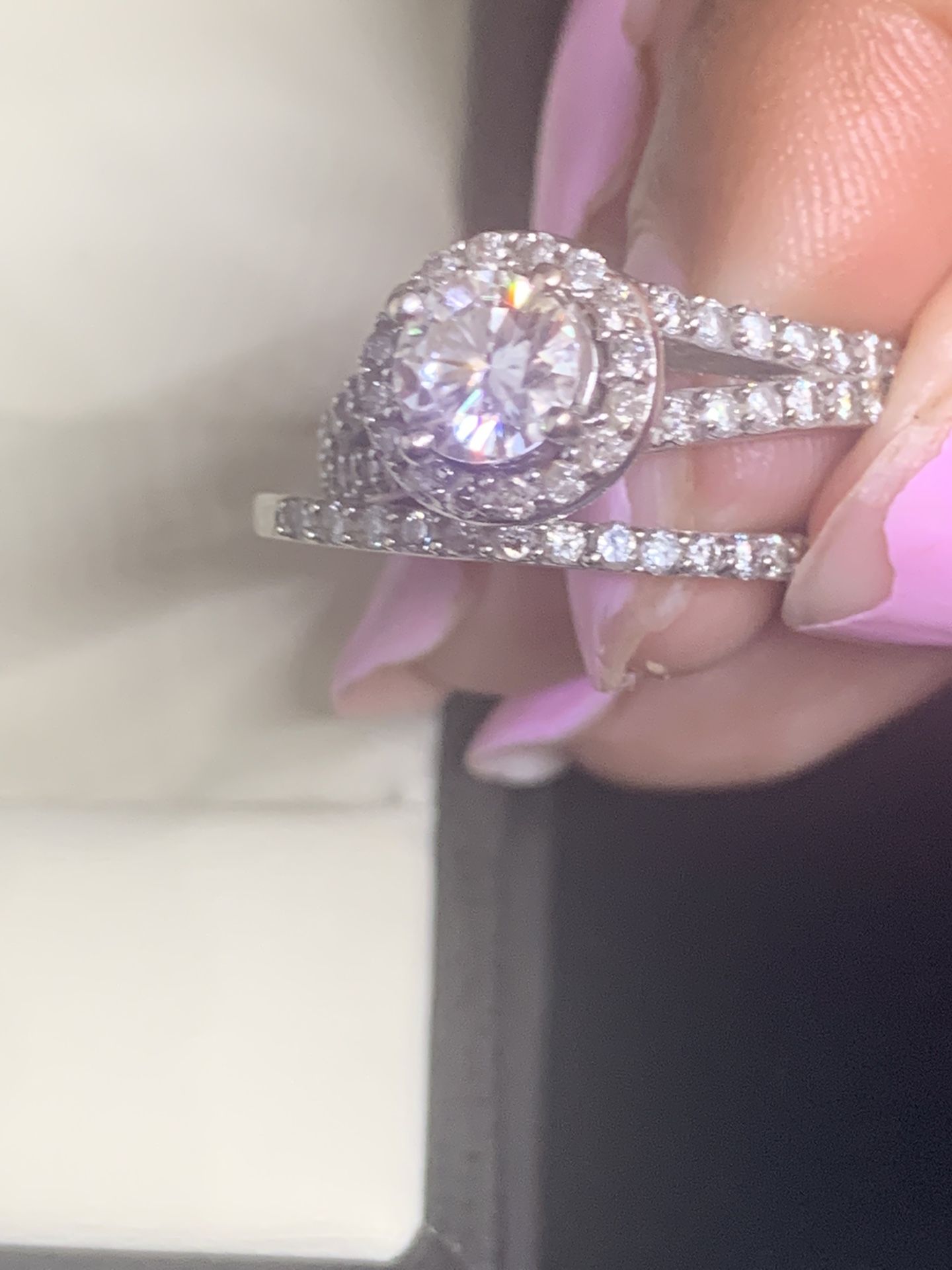 2 .00 Carat Bridal Wedding Set