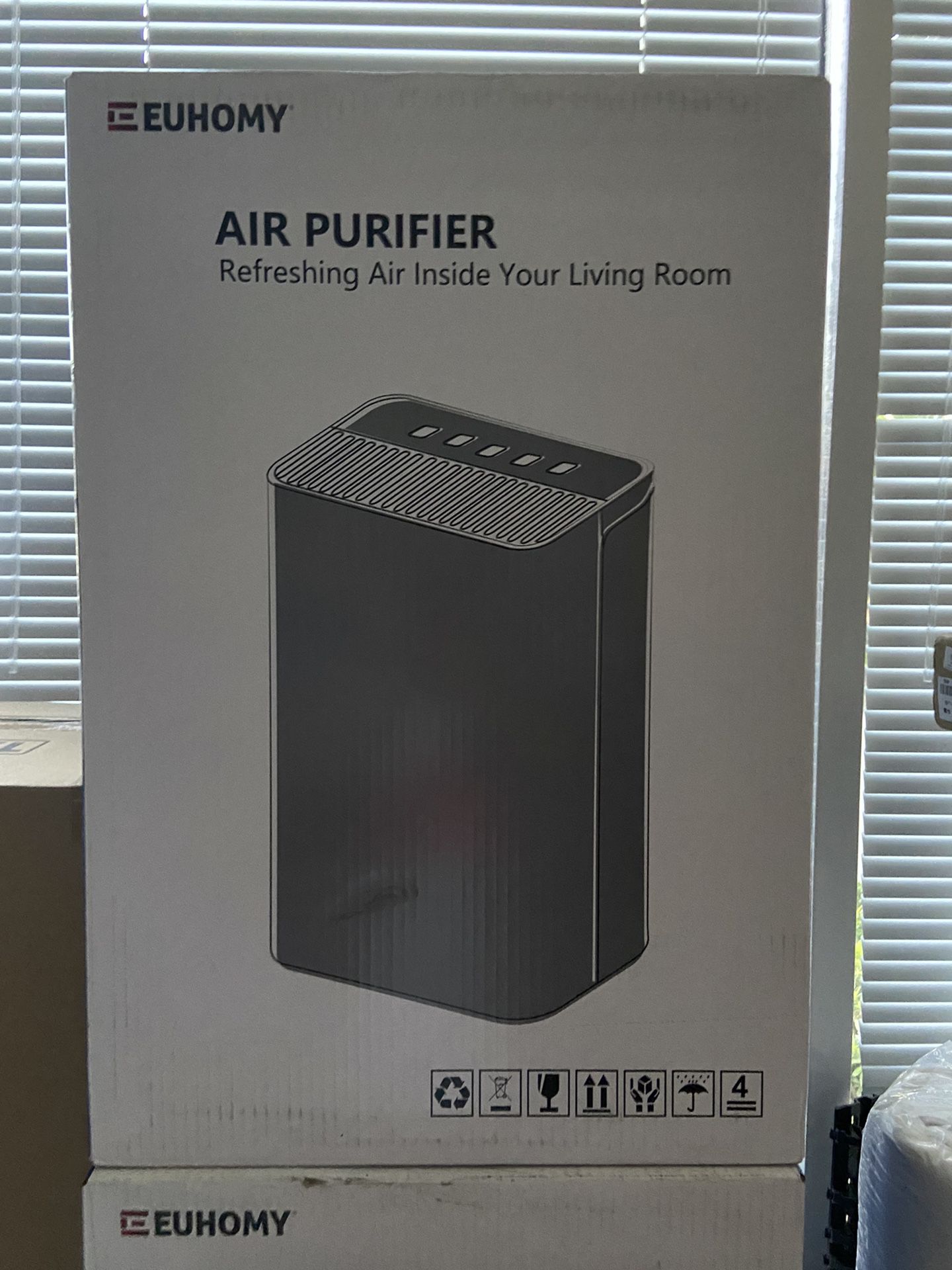Air Purifier for Home, Quiet 4-in-1 H13 True HEPA Air Filter