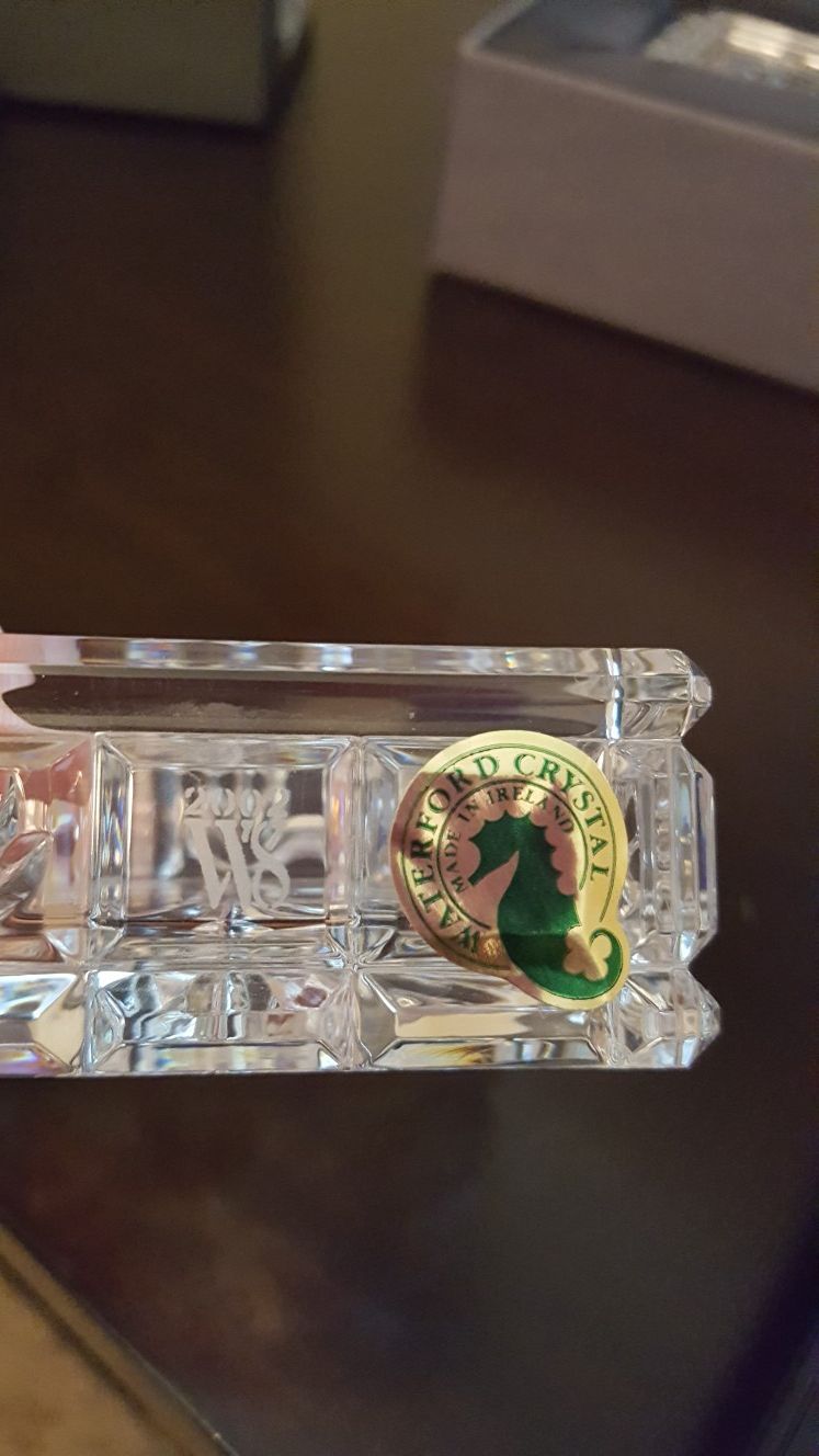Waterford Crystal trinket box