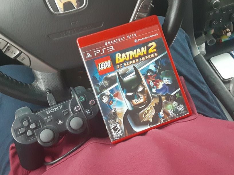PS3 Dualshock3 (SIXAXIS) & Batman2 Lego Game