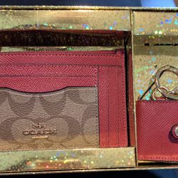 Coach Wallet & Picture Frame Bag Tag Brand New Thumbnail