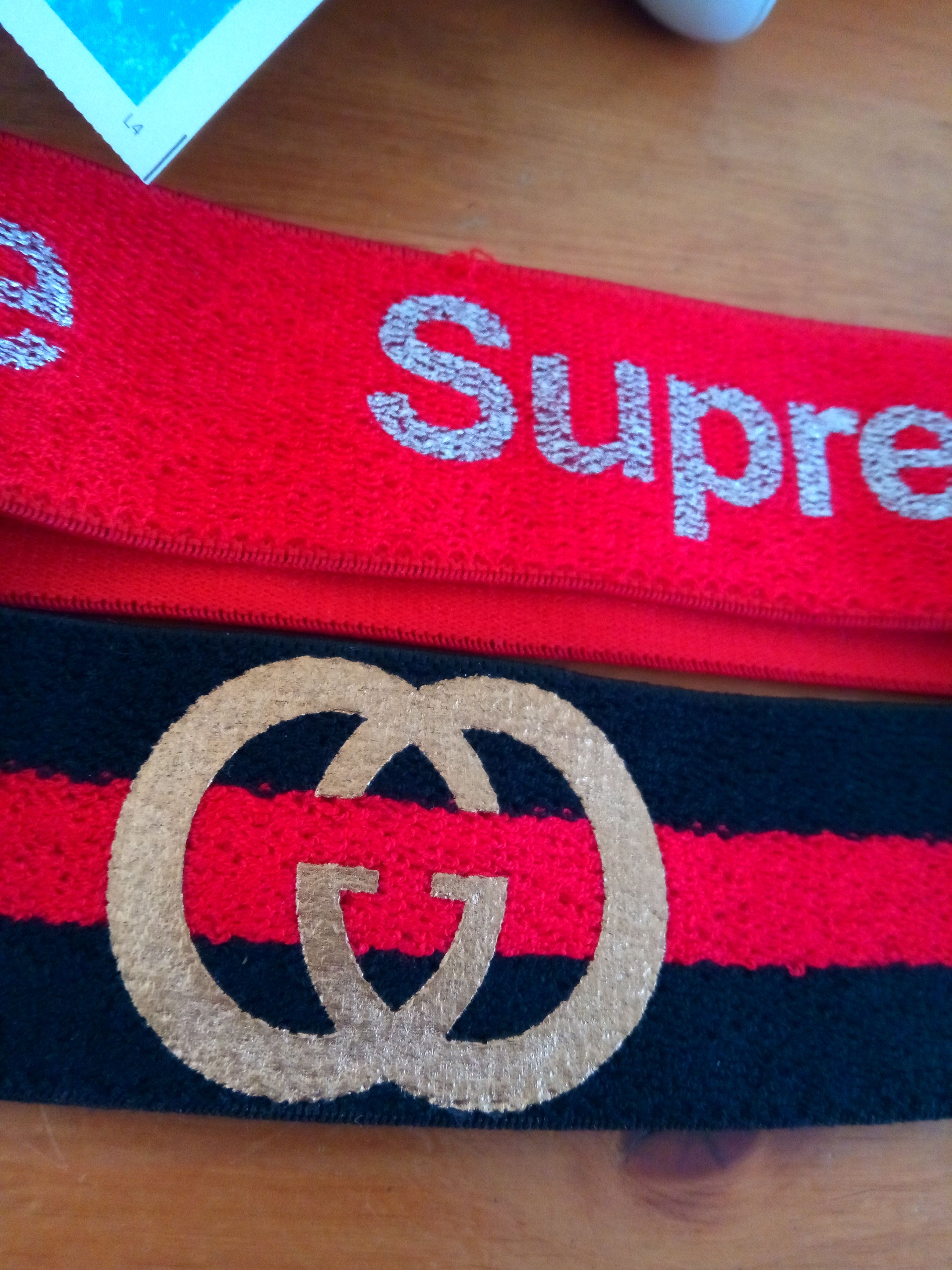 Legit supreme and Gucci headband