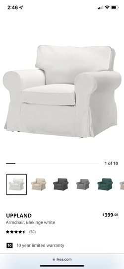 IKEA Uppland Chair w/ Cover  Thumbnail