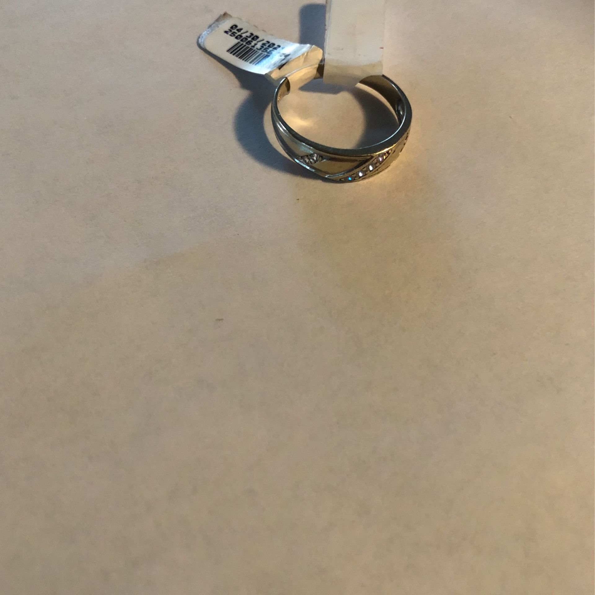 Diamond 10k Gold Wedding Ring