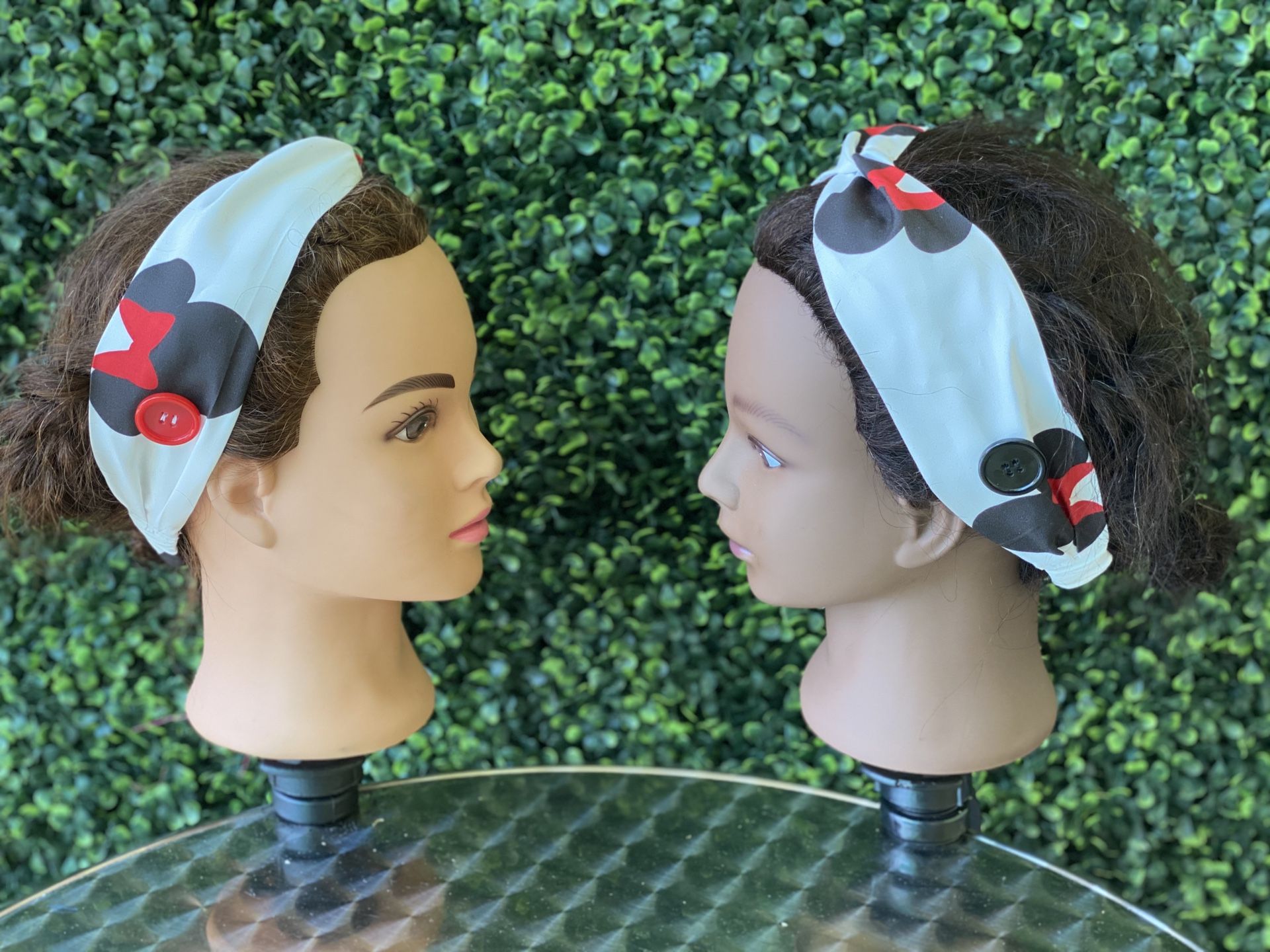 Minnie Mouse ear saver headband