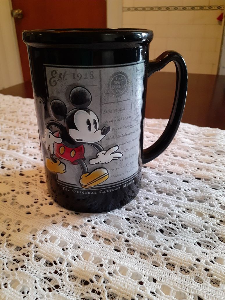 Mickey mouse coffee cup