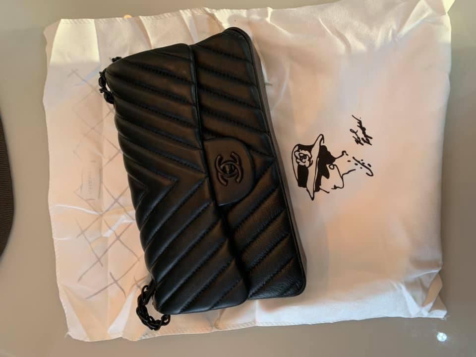 Leather Chanel Purse 