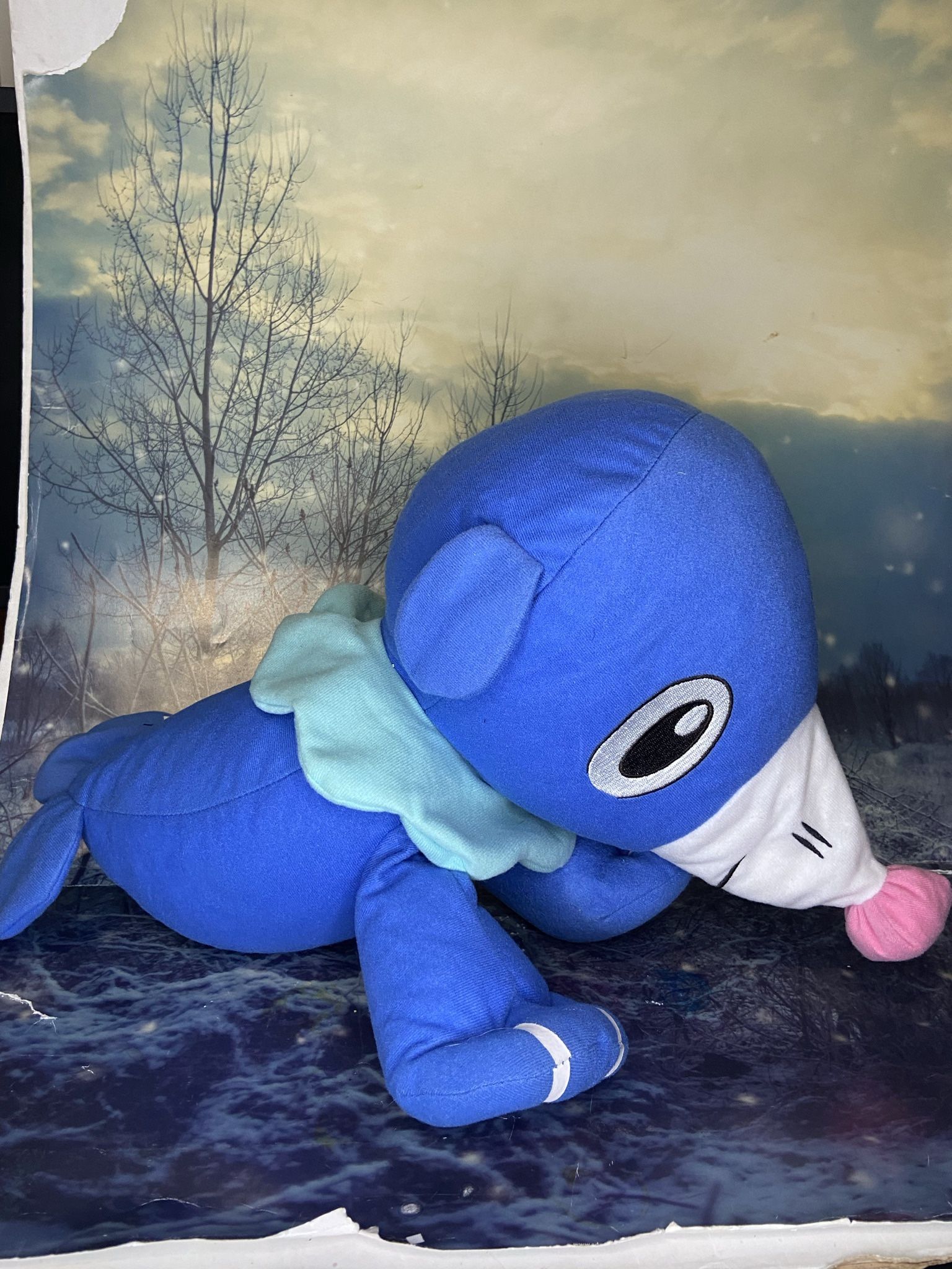 Jumbo Popplio Pokemon Plush 16" inch long stuffed