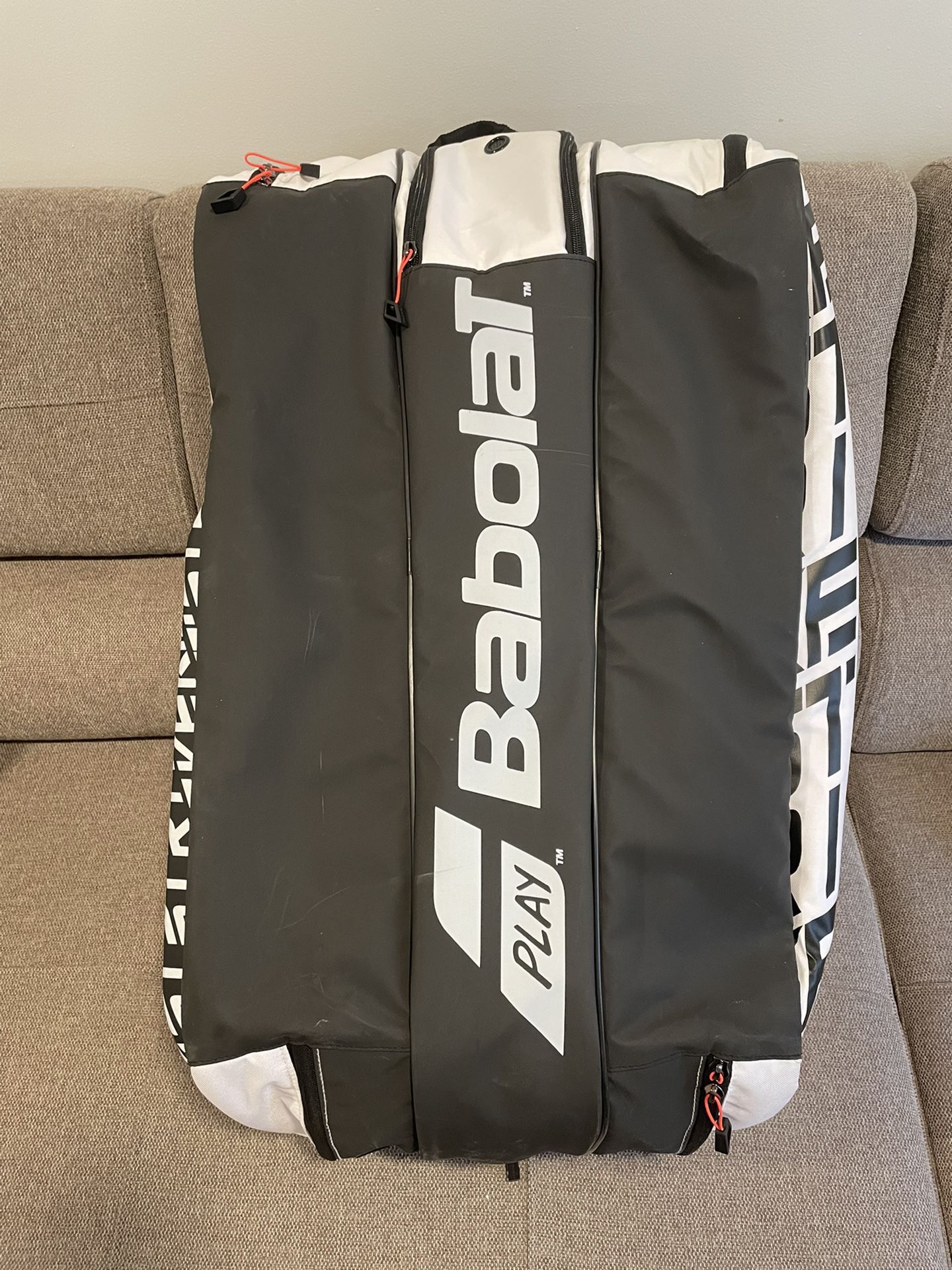 Babolat 2020 Pure Strike x12 Tennis Bag White Racket Racquet Backpack 751201