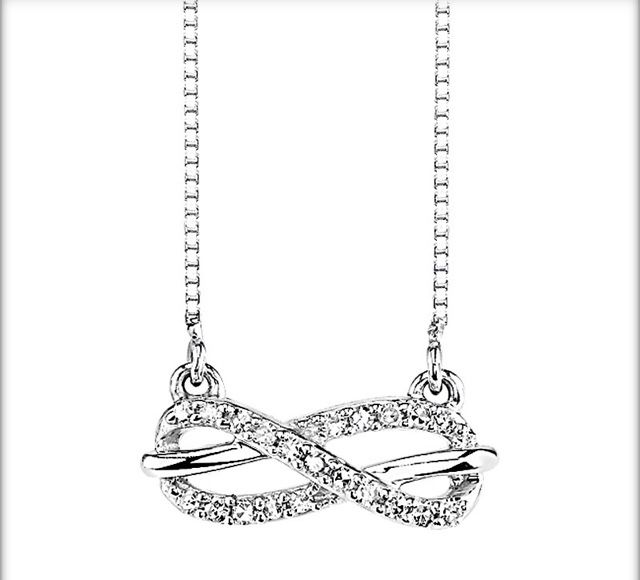 Diamond pendant and bracelet