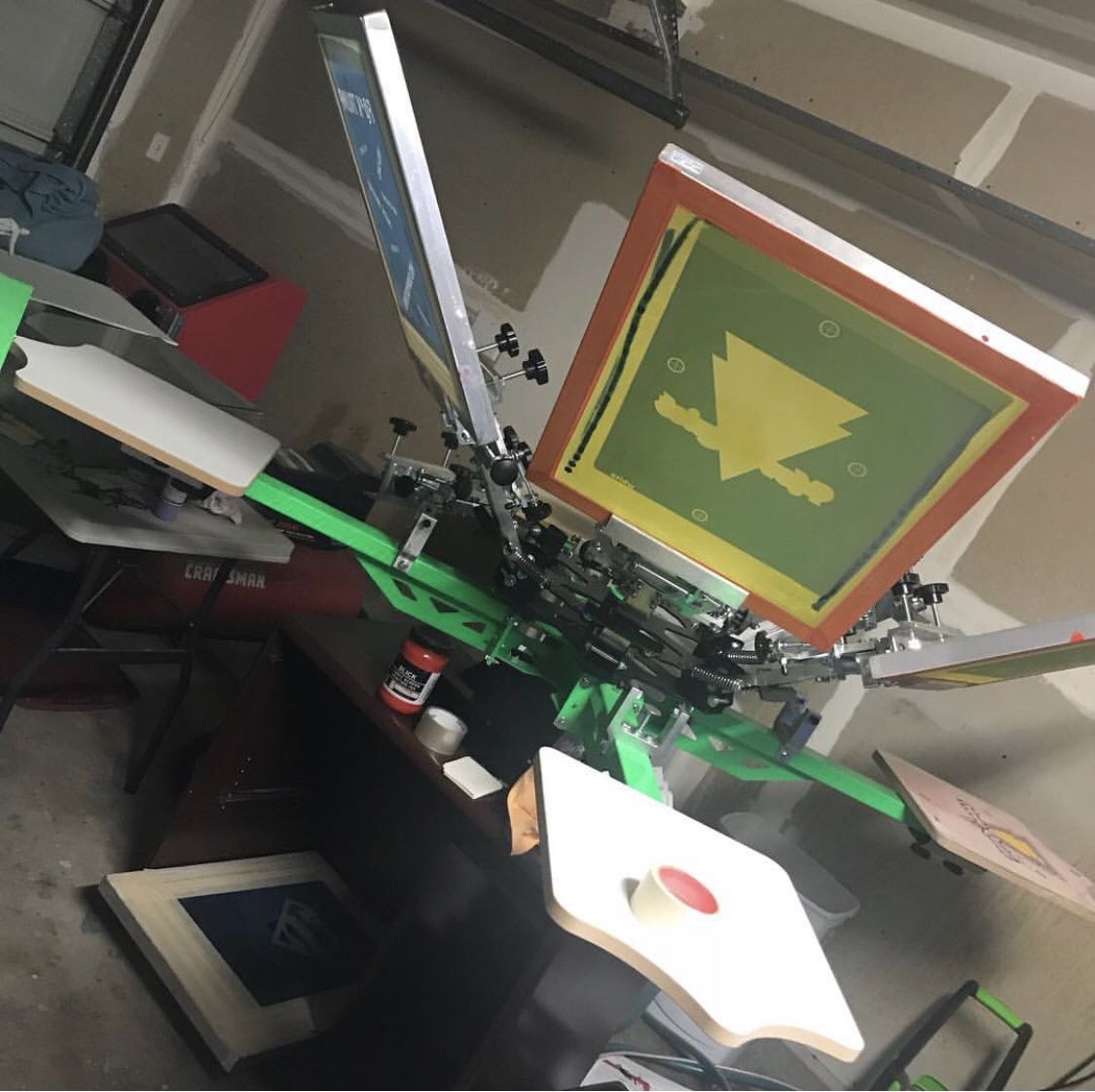 Riley Hopkins Screen printing Press 6x4 for Sale in Lakeside, CA OfferUp