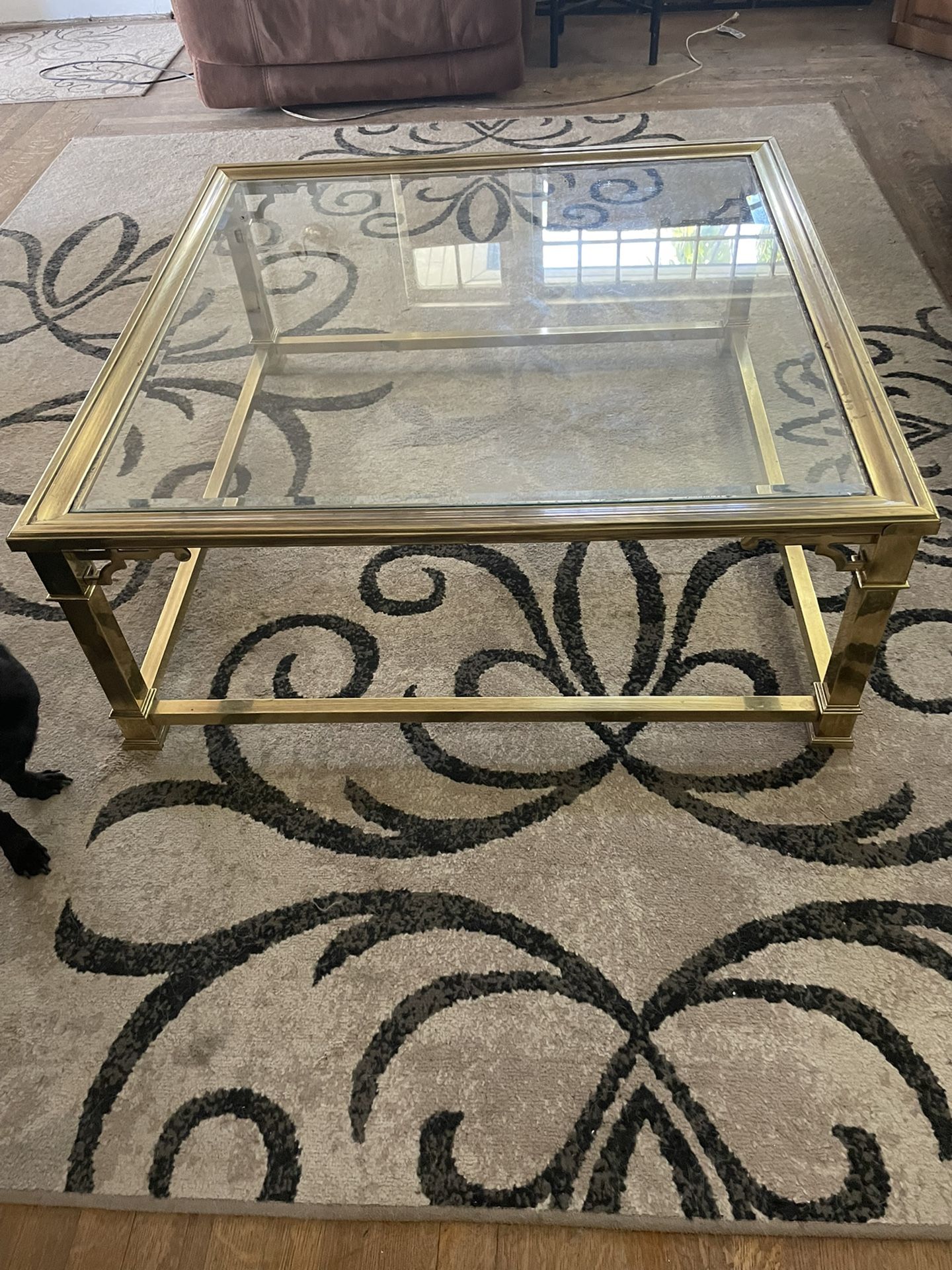 Coffee Table With Glass Top