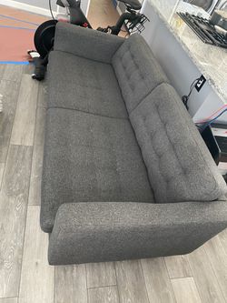 IKEA Dark Couch (Gray) Thumbnail