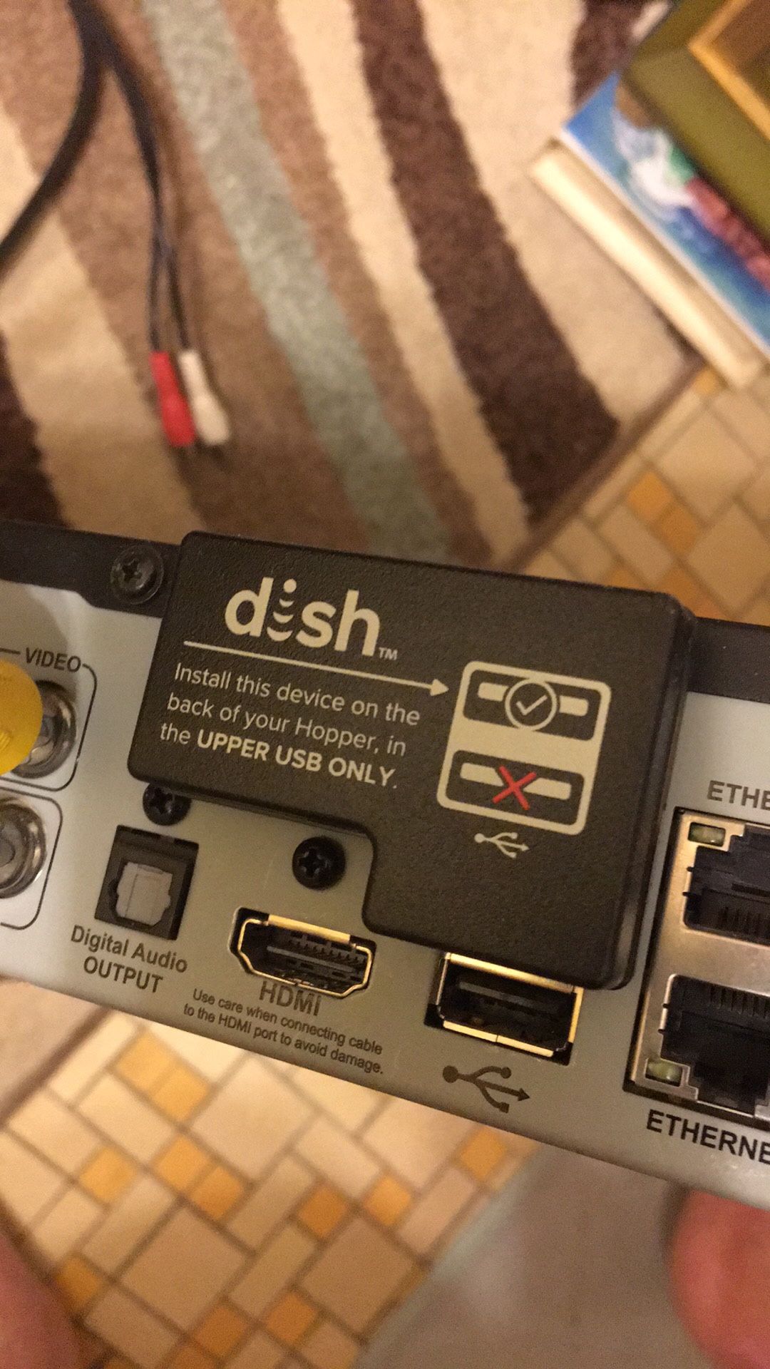 Dish network receiver