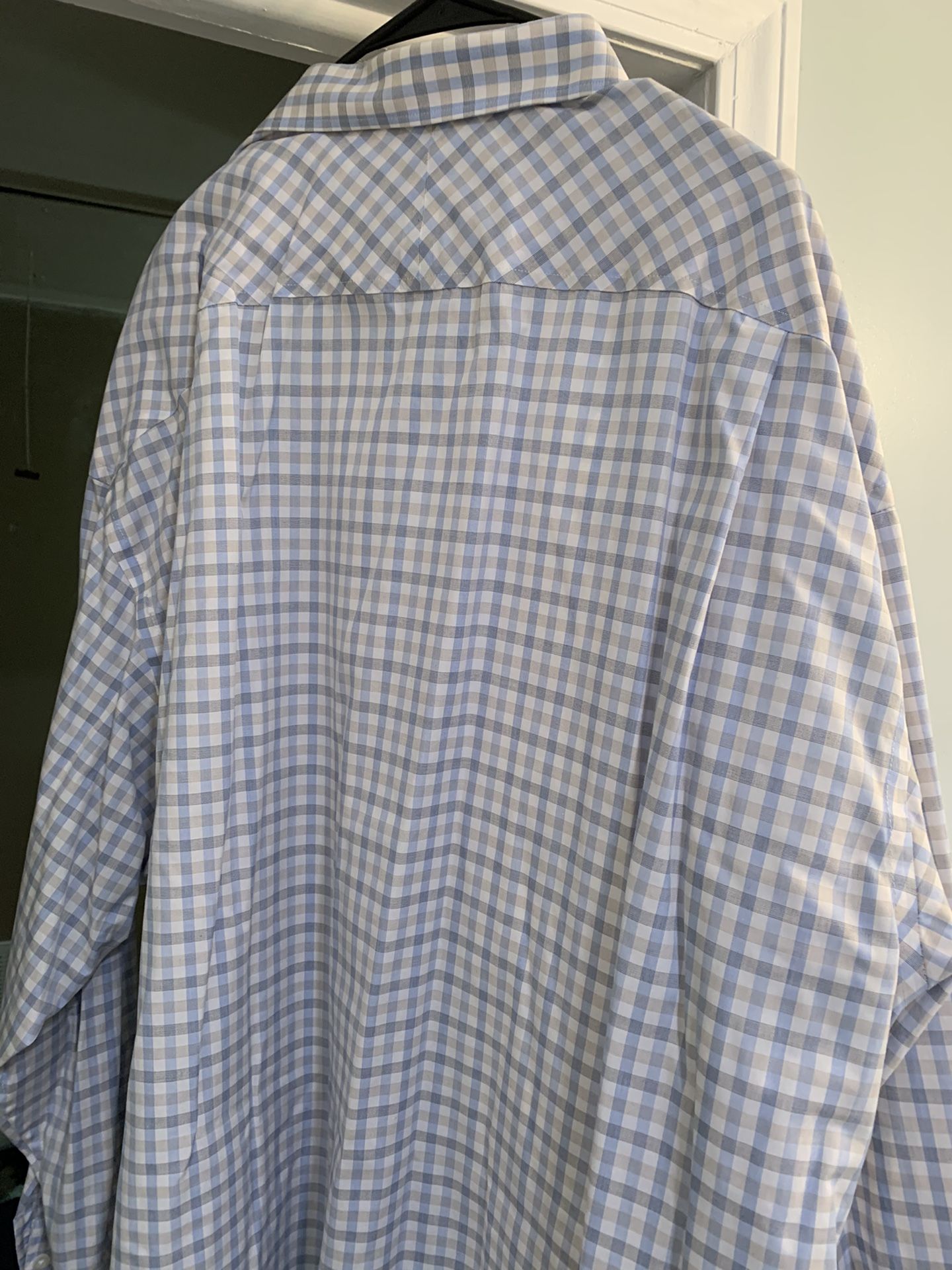 Joseph Abboud 3XL BLUE, Tan And White