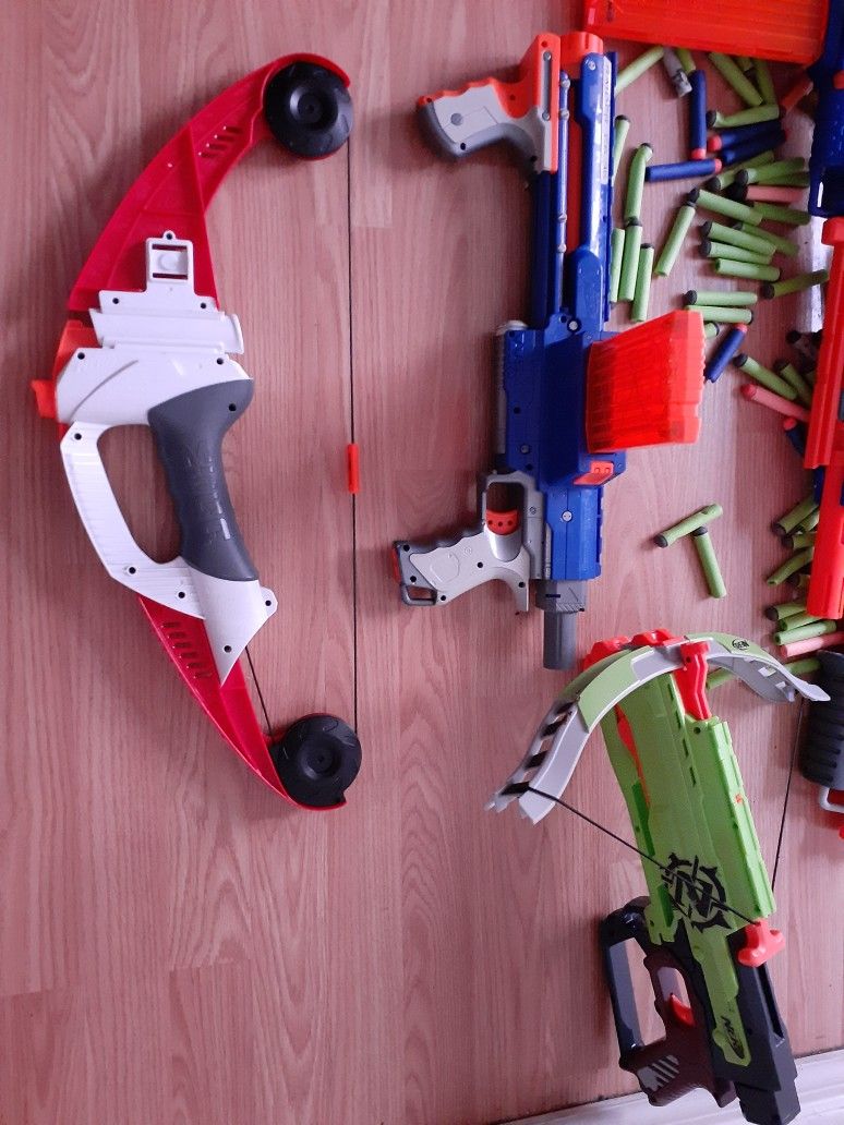 Nerf Guns With Bullets