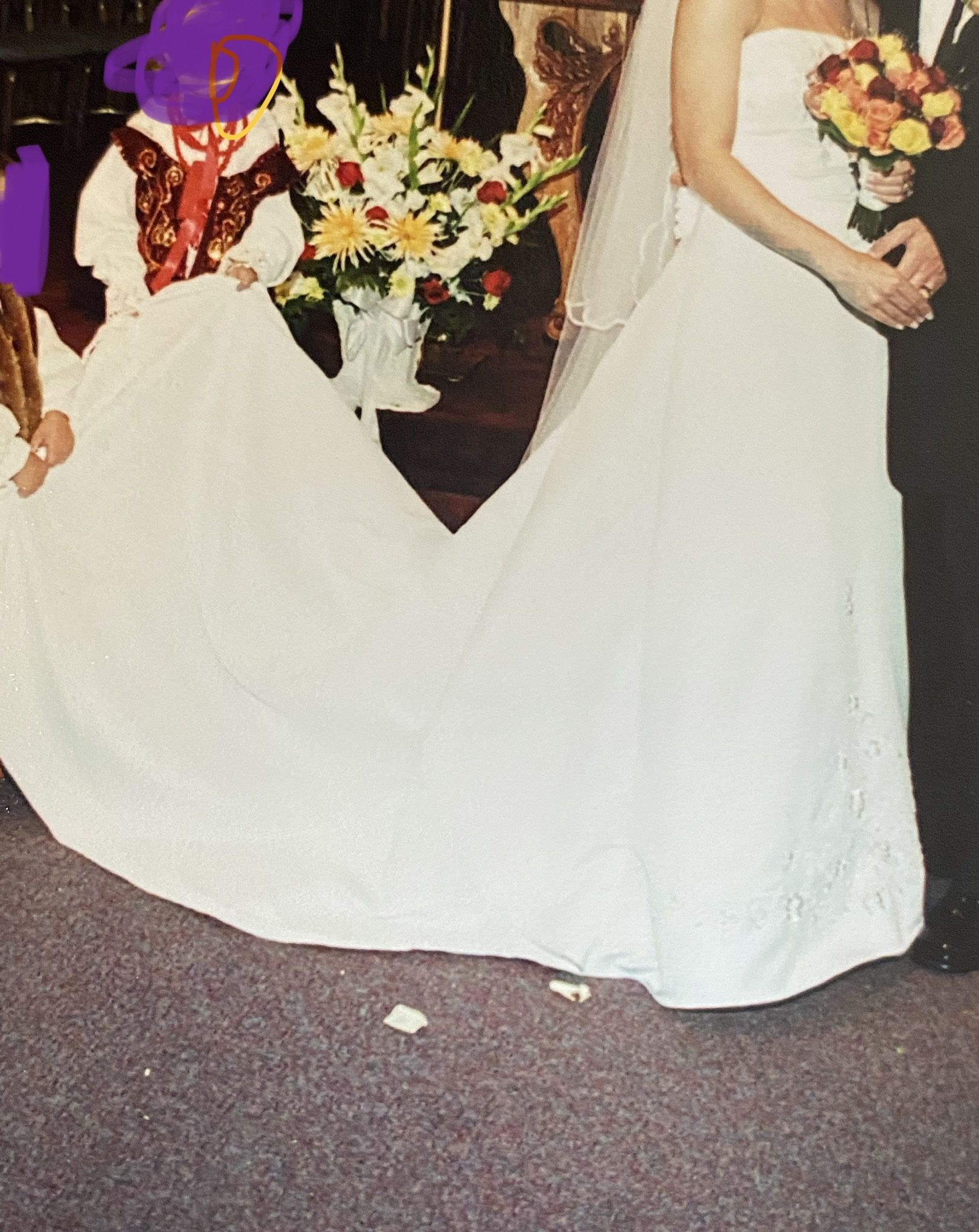 Wedding Dress Sz 4 $250
