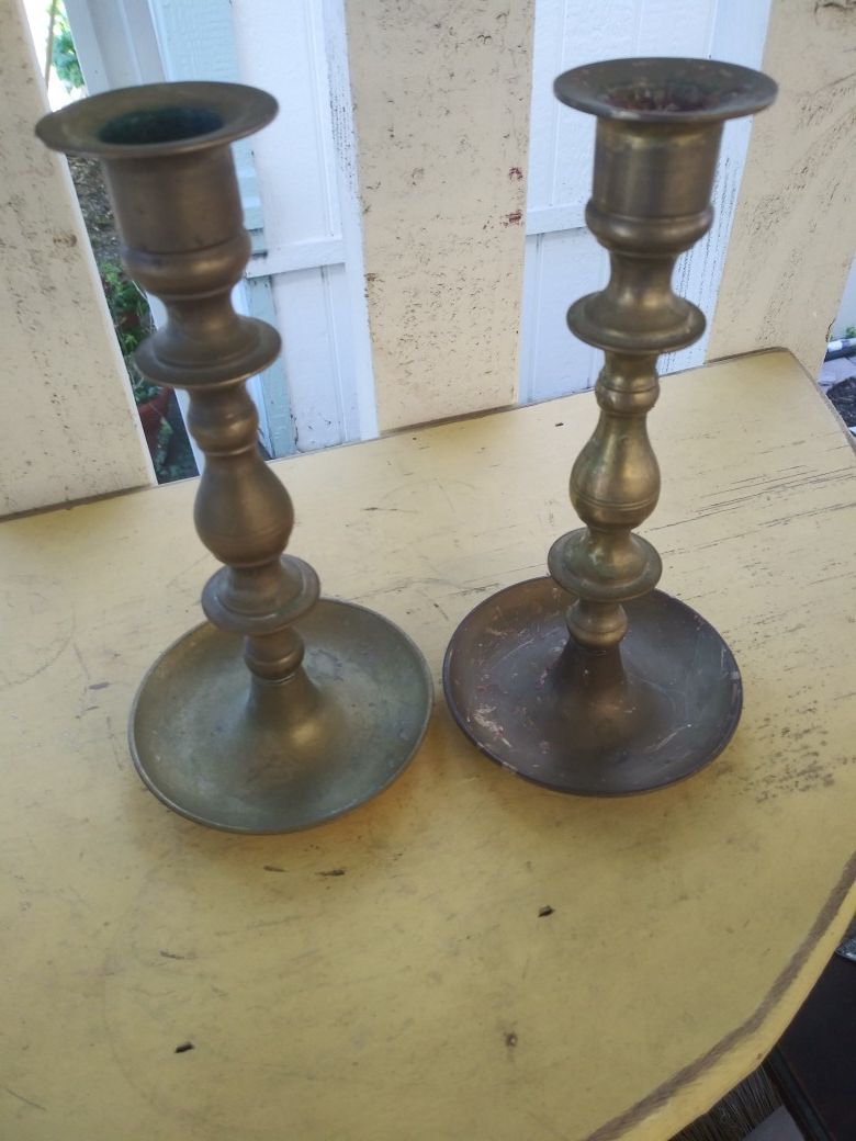 Brass Candle Holders