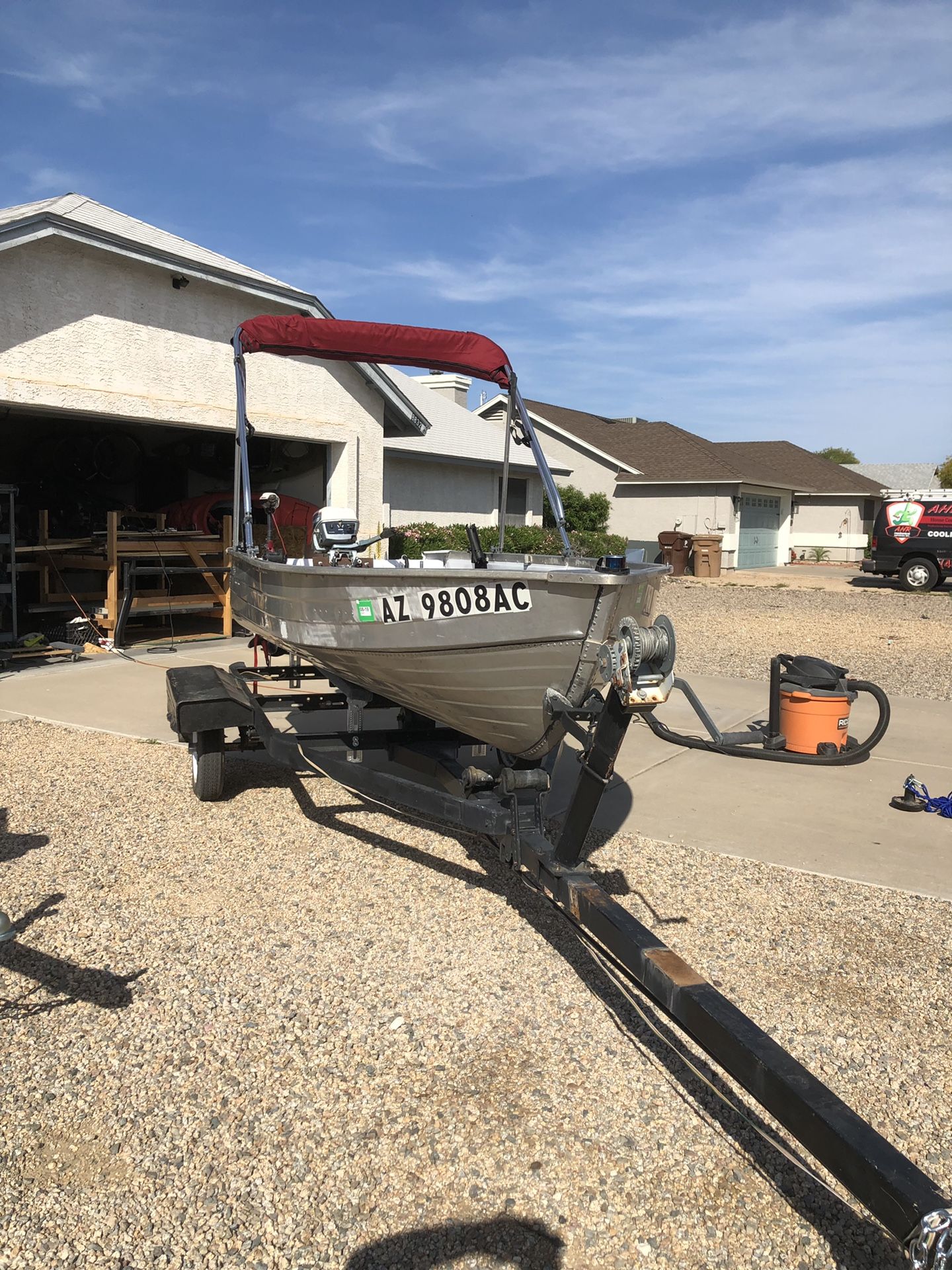 12 Mirrocraft Aluminum Fishing Boat For Sale In Peoria Az Offerup