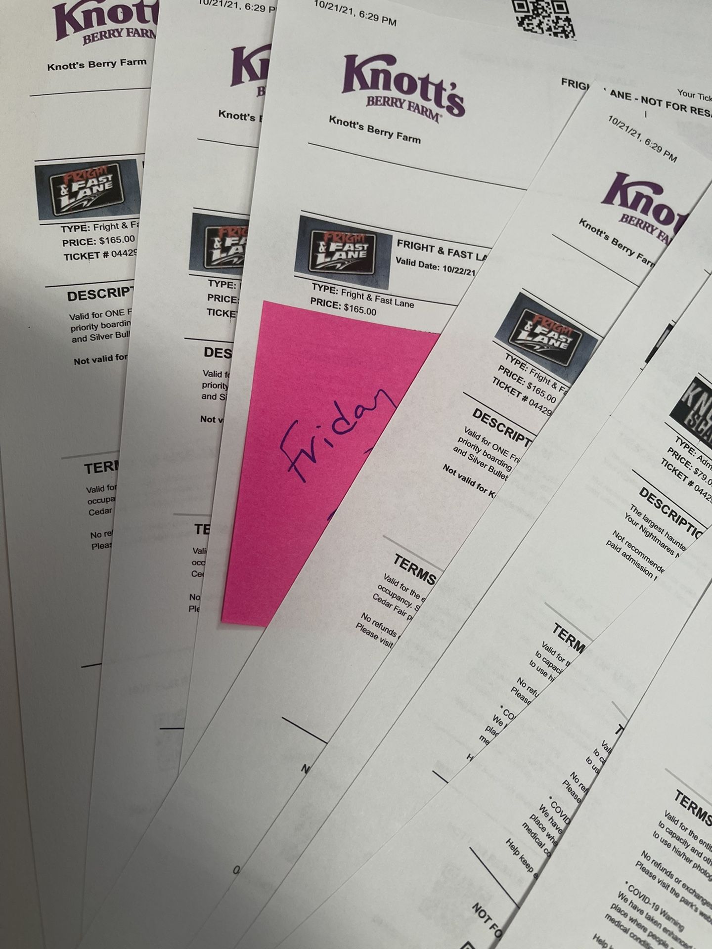Knott’s Scary Farm Tickets And Fast Pass