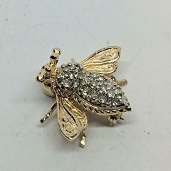 Vintage 14K gold 585 and Diamond Bumble Bee Honey Insect Pin Brooch

 Thumbnail