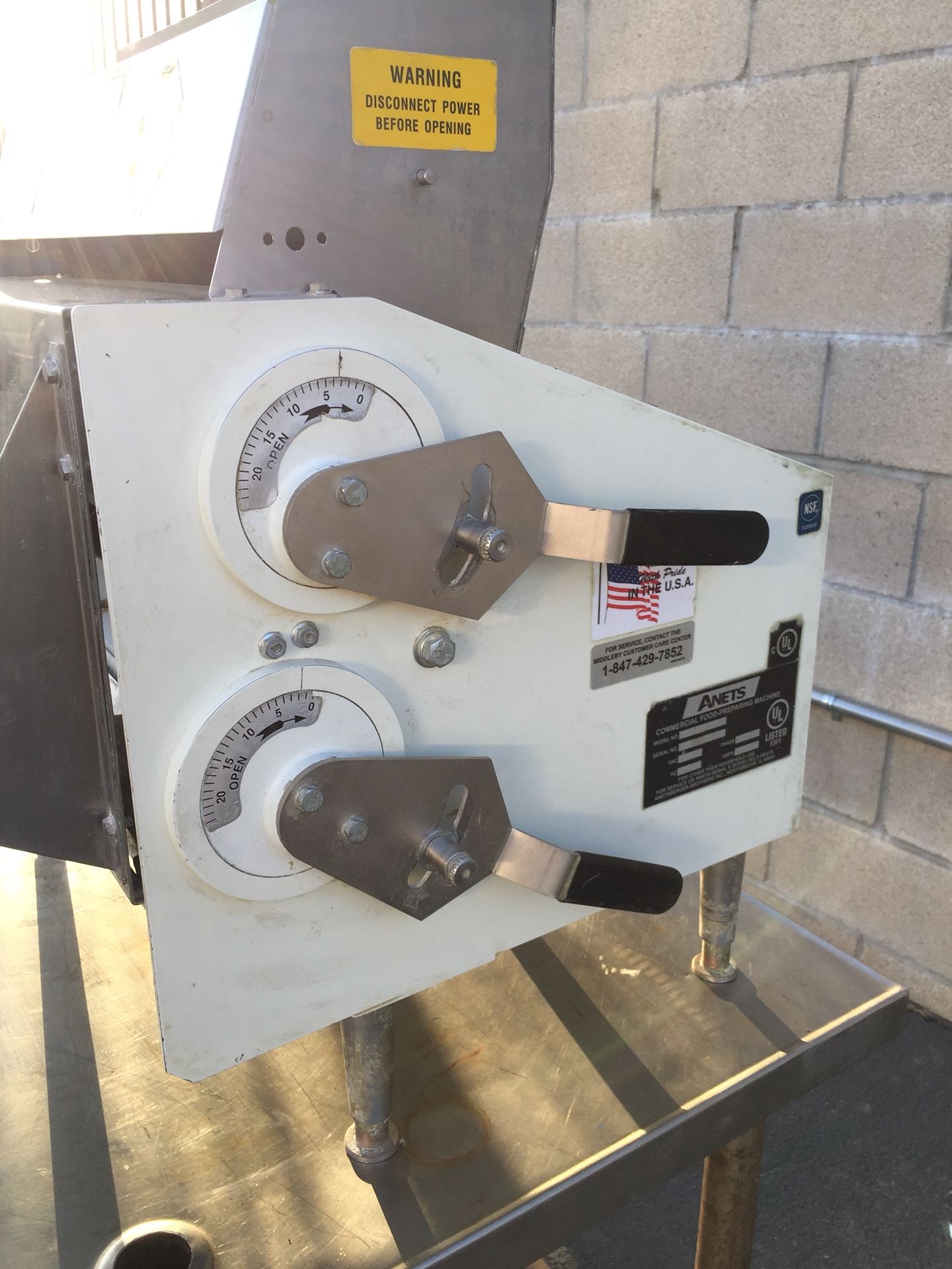 Restaurant equipment dough sheeter dough roller hobart mixer