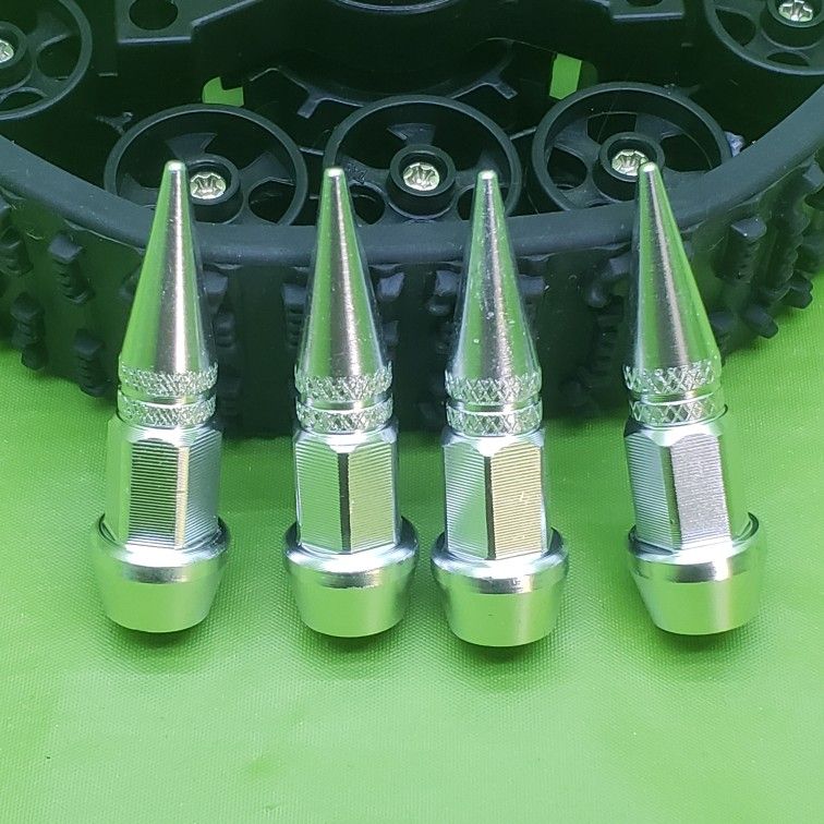☆Brand New SET OF FOUR AIR VALVE Spike CAP ☆Gold or Silver☆ Rim Wheel