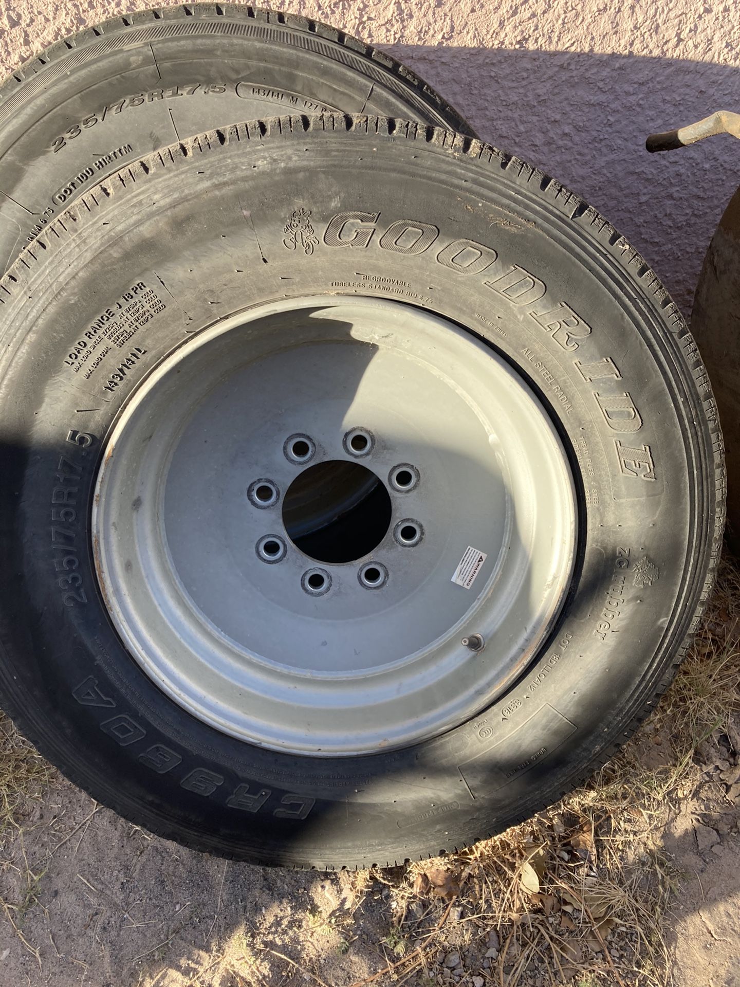 18 ply tires with 17.5 rims