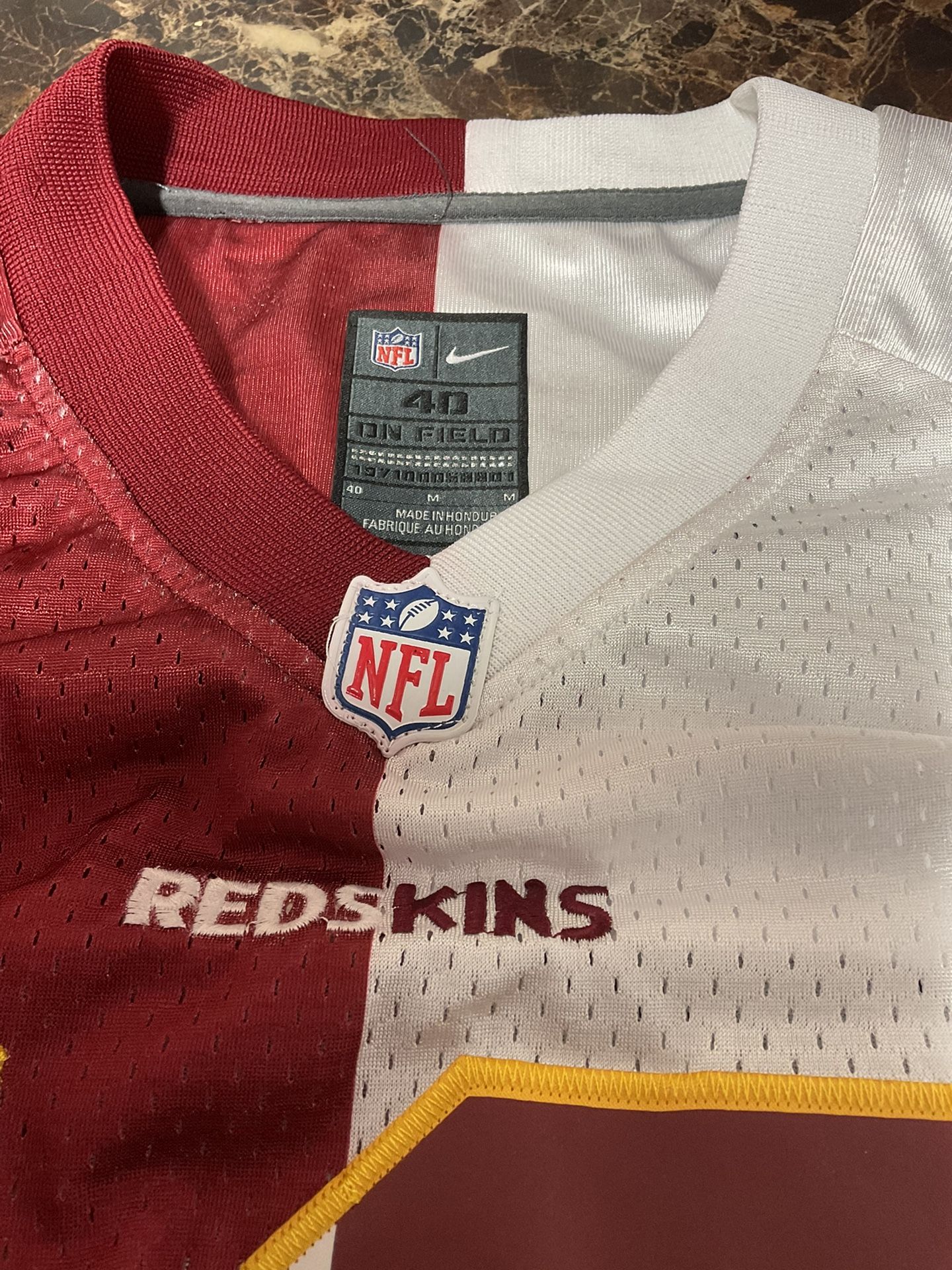 Washington Redskins #10 RGIII NFL Home Away Split Nike JERSEY Sz 40 - Medium NWT New with tags