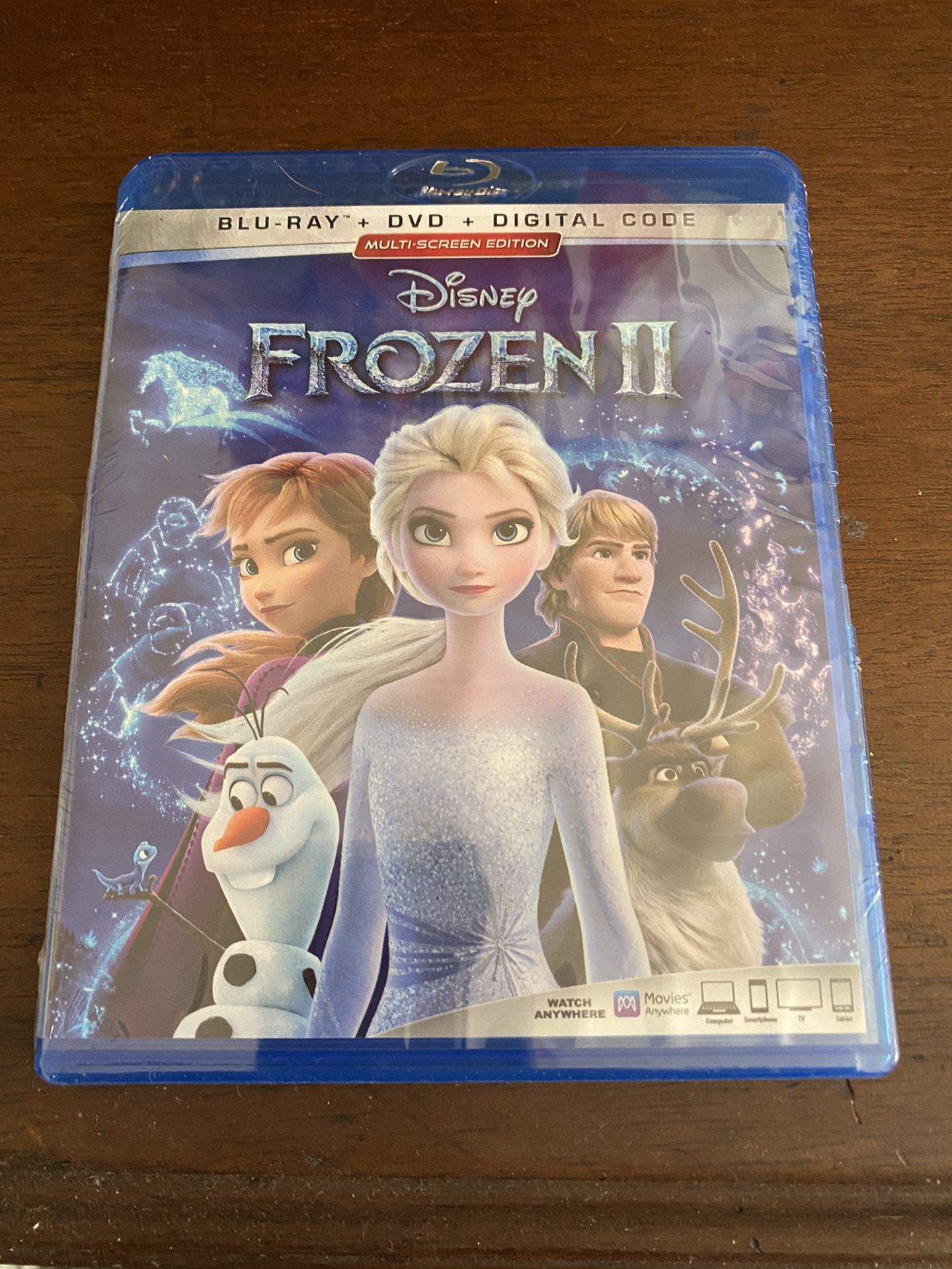 Disney Frozen 2 Blu-Ray DVD