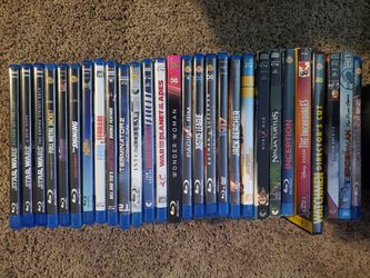 Collection Of Blu-Ray Movies Thumbnail