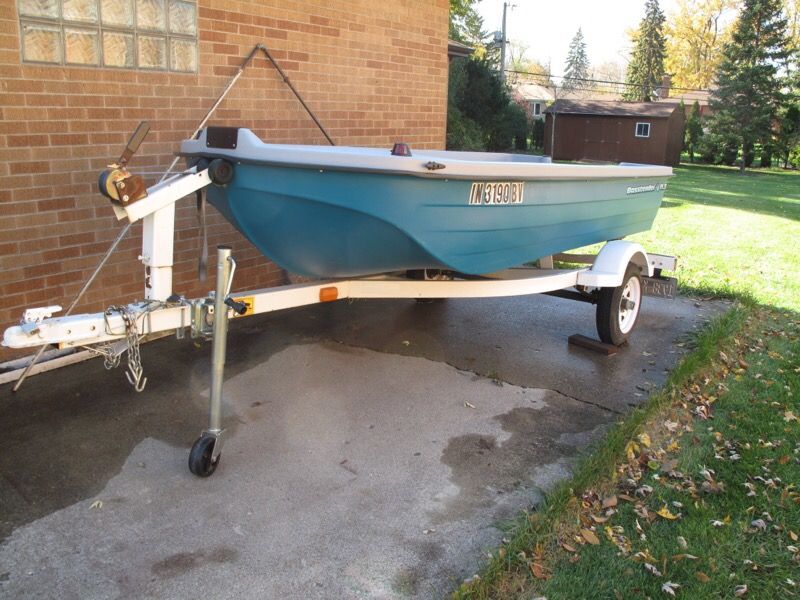 Bass tender 11.3 Boat & Trailer. for Sale in Mount Prospect, IL OfferUp
