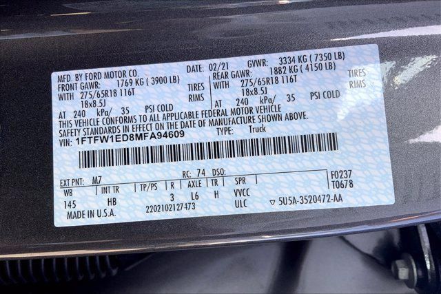 2021 Ford F-150