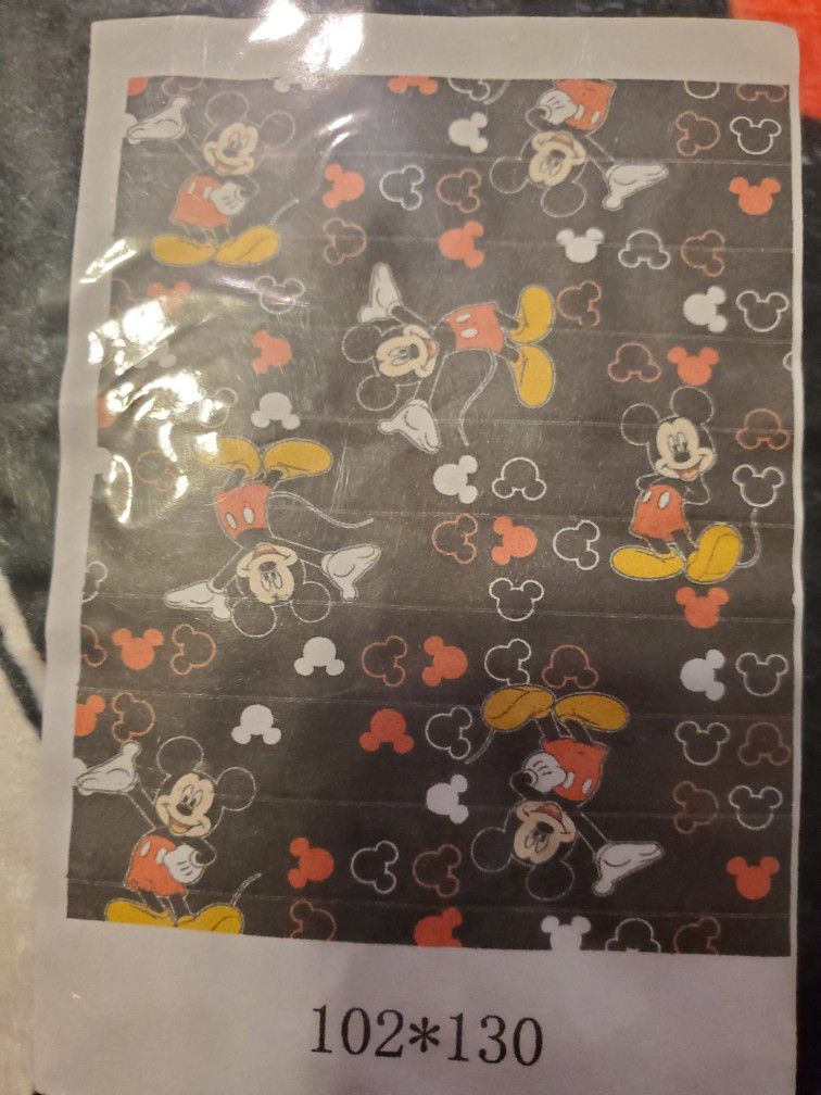 Mickey Mouse Throw Blanket 
