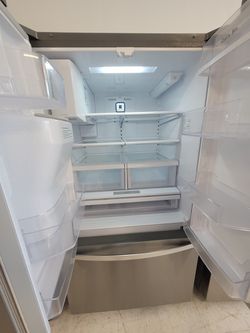 Kenmore Stainless Steel French Door Refrigerator Used Good Condition With 90day's Warranty  Thumbnail