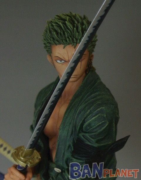 Anime One Piece Roronoa Zoro PVC Action Figure Collection Figurine Toy Gifts 8"