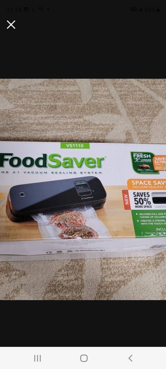 Foodsaver FM2000 Vacuum Sealer System