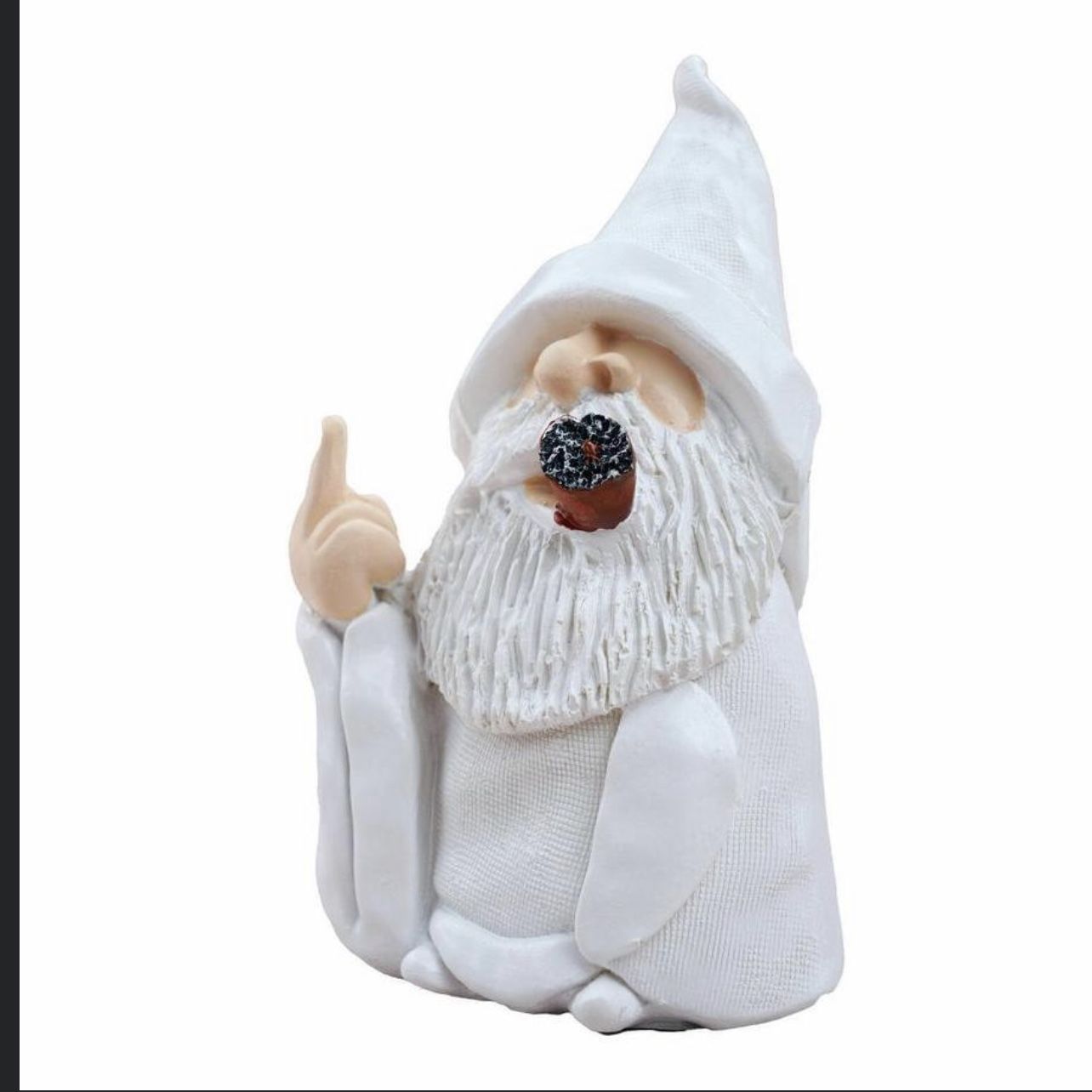Garden Gnome Statue Old Man with White Beard,Garden Peeker Yard Art unimaginable Garden Sculpture