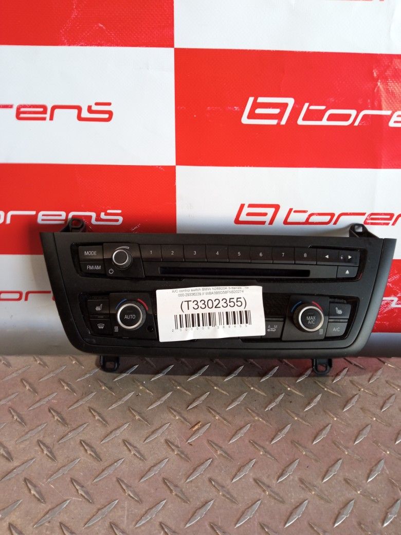 A/C Control Switch For 2015 BMW 3-Series Stock 36229